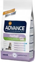 Photos - Cat Food Advance Adult Hairball Turkey/Rice  1.5 kg