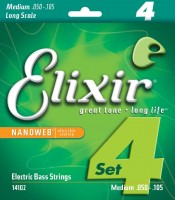 Photos - Strings Elixir Bass Nanoweb 50-105 