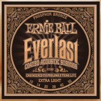 Strings Ernie Ball Everlast Coated Phosphor Bronze 10-50 