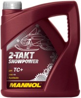 Engine Oil Mannol 2-Takt Snowpower 4 L