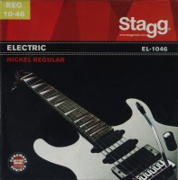 Photos - Strings Stagg Electric Nickel-Plated Steel 10-46 