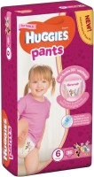 Photos - Nappies Huggies Pants Girl 6 / 36 pcs 