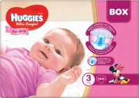 Photos - Nappies Huggies Ultra Comfort Girl 3 / 144 pcs 