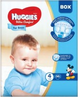 Photos - Nappies Huggies Ultra Comfort Boy 4 / 96 pcs 