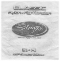 Photos - Strings Stagg Single Wound Nylon 27 