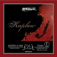 Photos - Strings DAddario Kaplan Violin E Strings 4/4 Medium 