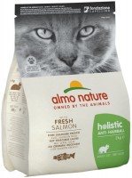 Photos - Cat Food Almo Nature Adult Holistic Anti Hairball Salmon  2 kg