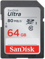 Memory Card SanDisk Ultra SDXC UHS-I 533x Class 10 64 GB
