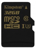 Photos - Memory Card Kingston Gold microSD UHS-I U3 32 GB