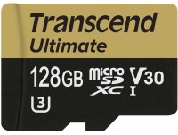 Photos - Memory Card Transcend Ultimate V30 microSD Class 10 UHS-I U3 128 GB
