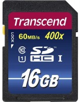 Photos - Memory Card Transcend Premium 400x SD Class 10 UHS-I 16 GB