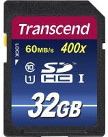 Photos - Memory Card Transcend Premium 400x SD Class 10 UHS-I 32 GB
