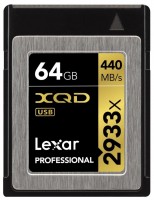 Photos - Memory Card Lexar Professional 2933x XQD 64 GB