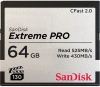Memory Card SanDisk Extreme Pro CFast 2.0 64 GB