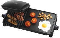 Electric Grill Russell Hobbs Entertaining Grill and Griddle 23450-56 black