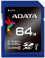 Photos - Memory Card A-Data Premier Pro SDXC UHS-I U3 V30S 64 GB