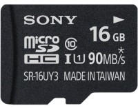 Memory Card Sony microSD 90 Mb/s UHS-I U1 16 GB