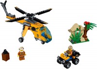 Photos - Construction Toy Lego Jungle Cargo Helicopter 60158 