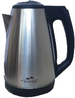 Photos - Electric Kettle Monte MT-1803 1800 W 2 L  stainless steel