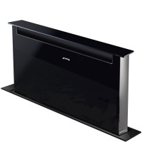 Photos - Cooker Hood Smeg KSDD90VN black