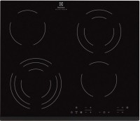 Photos - Hob Electrolux CPE 6433 KF black