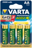Photos - Battery Varta Professional Accus  4xAA 2500 mAh