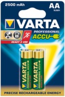 Photos - Battery Varta Professional Accus  2xAA 2500 mAh