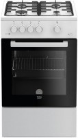 Photos - Cooker Beko FSGT 52115 GW white