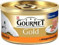 Photos - Cat Food Gourmet Gold Canned Turkey 24 pcs 