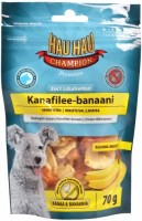 Photos - Dog Food Hau Hau Champion Delicacy with Chicken/Banana 0.07 kg 