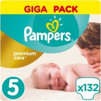 Photos - Nappies Pampers Premium Care 5 / 132 pcs 