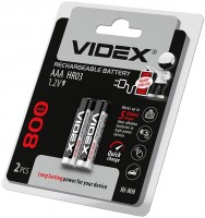 Photos - Battery Videx 2xAAA 800 mAh 