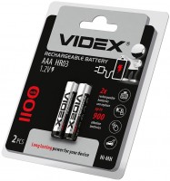 Photos - Battery Videx 2xAAA 1100 mAh 