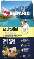 Photos - Dog Food Ontario Adult Mini 7 Fish/Rice 