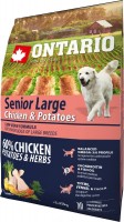 Photos - Dog Food Ontario Senior Large Chicken/Potatoes 