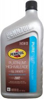 Photos - Engine Oil Pennzoil Platinum High Mileage 5W-20 1L 1 L