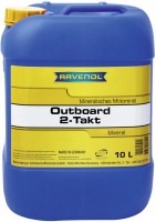 Photos - Engine Oil Ravenol Outboardoel 2T Mineral 10 L