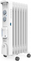 Photos - Oil Radiator Timberk Blanco Aqua TOR 51.1507 BTX 7 section 1.5 kW