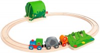 Photos - Car Track / Train Track Hape Jungle Train Journey Set E3800 