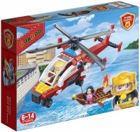 Photos - Construction Toy BanBao Fire Chopper 7107 