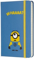 Photos - Notebook Moleskine Minions Ruled Pocket Blue 