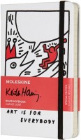 Photos - Notebook Moleskine Keith Haring Ruled Pocket 