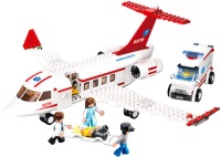 Photos - Construction Toy Sluban Medical Air Ambulance M38-B0370 