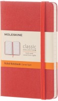 Photos - Notebook Moleskine Ruled Notebook Pocket Orange 