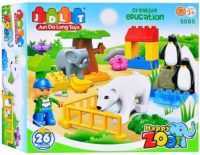 Photos - Construction Toy JDLT Happy Zoo 5085 