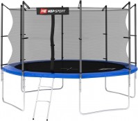 Photos - Trampoline Hop-Sport 12ft s Vnutrenney Setkoy 