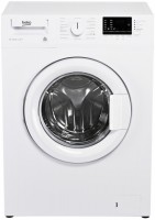 Photos - Washing Machine Beko WRE 64P2B white