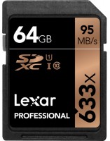 Memory Card Lexar Professional 633x SDXC UHS-I 64 GB