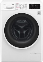 Photos - Washing Machine LG F0J6WY0W white
