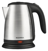 Photos - Electric Kettle Maxwell MW-1011 2200 W 1.7 L  stainless steel